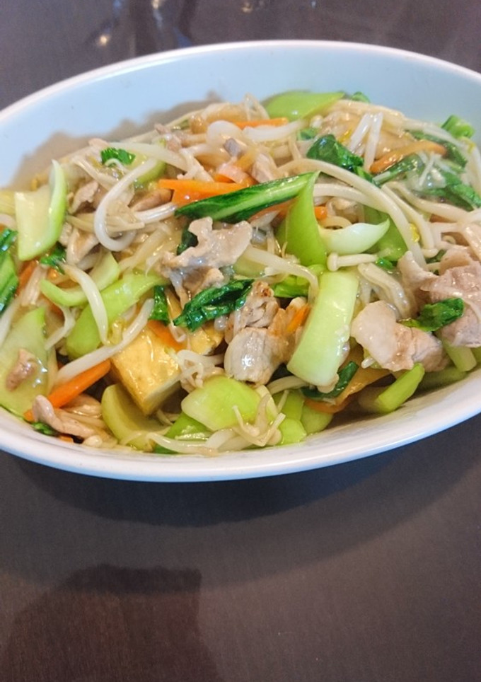 野菜たっぷりあんかけ厚揚げ-レシピのメイン写真