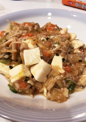 お野菜も一緒に簡単 麻婆豆腐-レシピのメイン写真