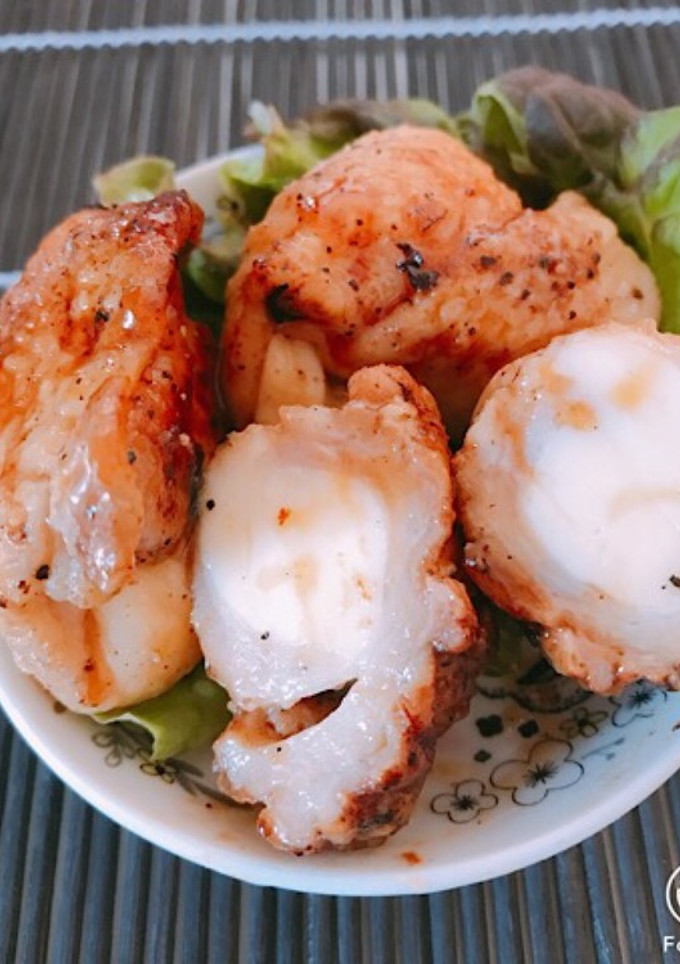 余った鶏皮活用！鶏皮deチーズ巻き-レシピのメイン写真