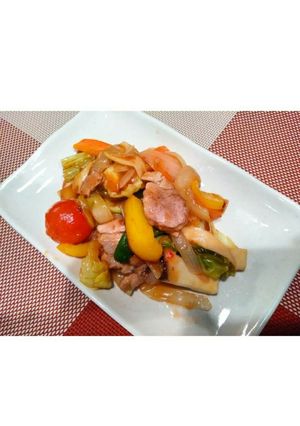 【CookDoで作る】彩り酢豚-レシピのメイン写真