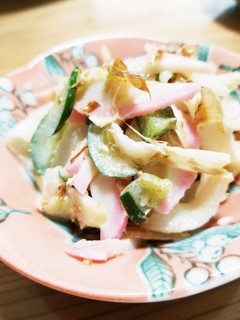 桃色❤大根の和風サラダ-レシピのメイン写真