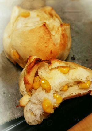 湯種で もっちり バターコーンパン-レシピのメイン写真