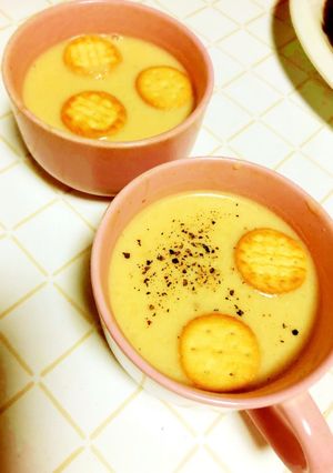 ミキサー不要！ポテトチーズポタージュ♪-レシピのメイン写真