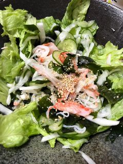 わかめ、大根、きゅうりの簡単サラダ-レシピのメイン写真