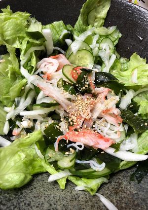 わかめ、大根、きゅうりの簡単サラダ-レシピのメイン写真