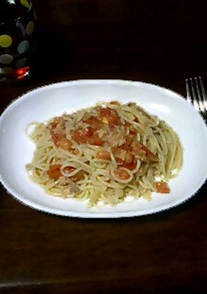 激ぅまッ!!!!しかも簡単トマトパスタ☆-レシピのメイン写真