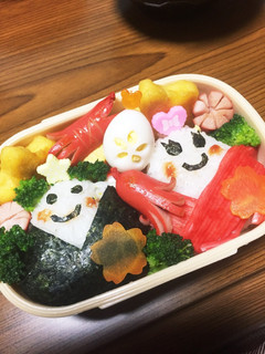 ぼんぼり ひな祭り弁当 うずらのたまご-レシピのメイン写真