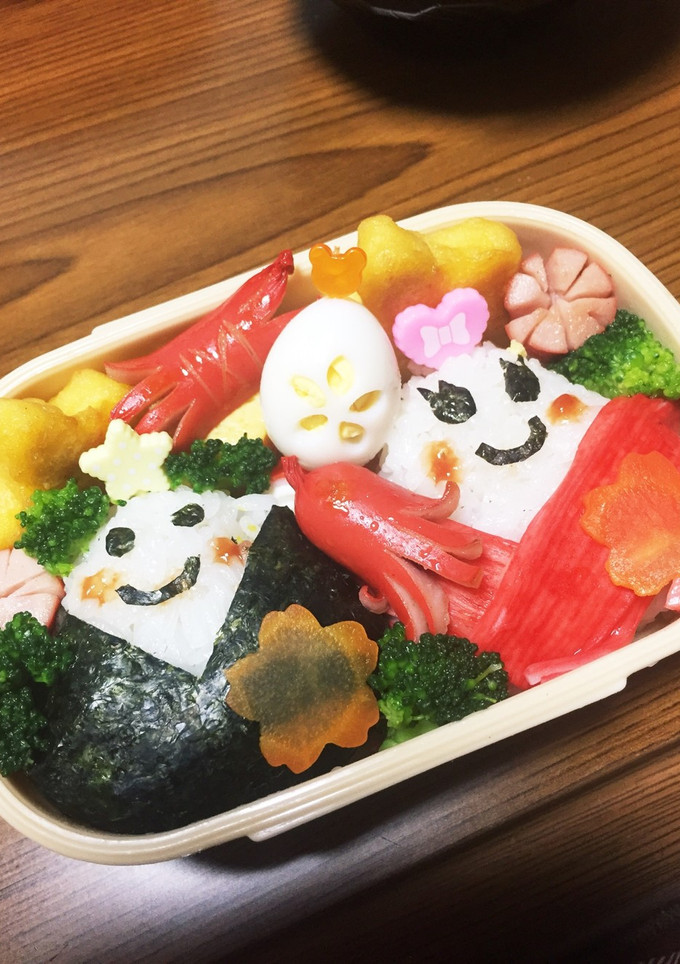 ぼんぼり ひな祭り弁当 うずらのたまご-レシピのメイン写真