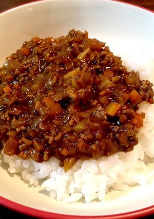 我が家のキーマカレー-レシピのメイン写真