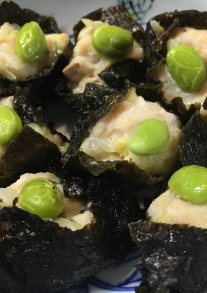 レンジで簡単！海苔シューマイ-レシピのメイン写真