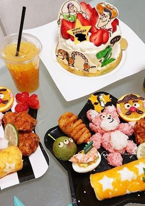 トイストーリー ワンプレート-レシピのメイン写真