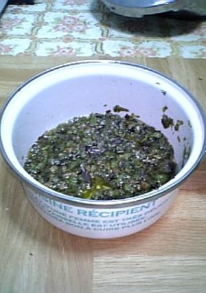 ふきのとうのオイル煮-レシピのメイン写真