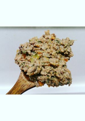 離乳食後期【野菜で甘い！レバーペースト】-レシピのメイン写真