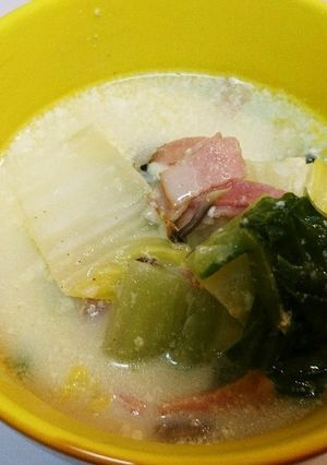 豆乳コンソメスープ-レシピのメイン写真