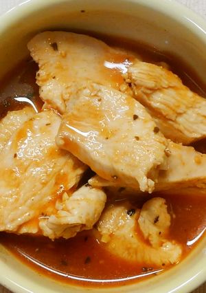 作り置き✿鶏むね肉の味噌ケチャップソース-レシピのメイン写真