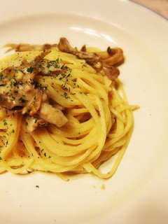 ☆たらこソースで☆きのこクリームパスタ☆-レシピのメイン写真