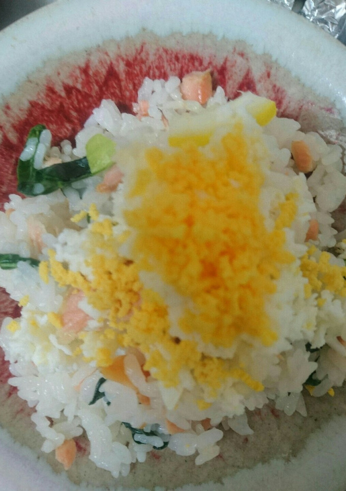 鮭の花寿司-レシピのメイン写真