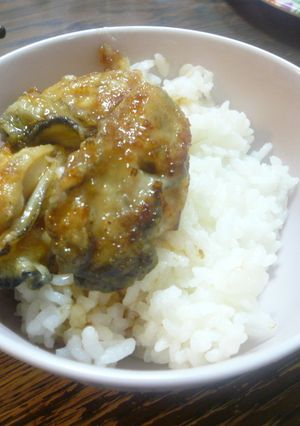 牡蠣ソテー丼-レシピのメイン写真