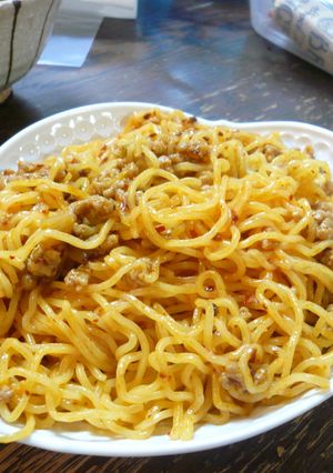 汁無しタンタン交ぜそば-レシピのメイン写真