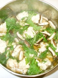 海老だんご鍋♪簡単海老だんごスープ-レシピのメイン写真