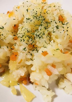 イタメシ☆ニンジン＆玉ネギのバターライス-レシピのメイン写真
