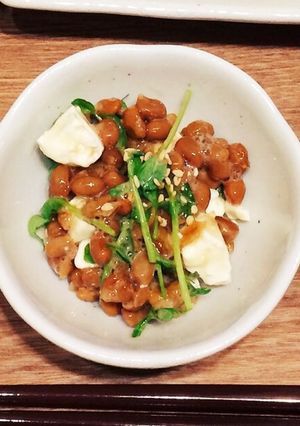 クリームチーズで洋風納豆☆-レシピのメイン写真