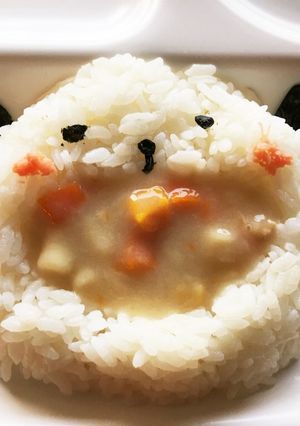 海苔アート★パンダごはん-レシピのメイン写真