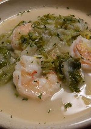 白菜たっぷり♪海老と白菜の豆乳煮-レシピのメイン写真