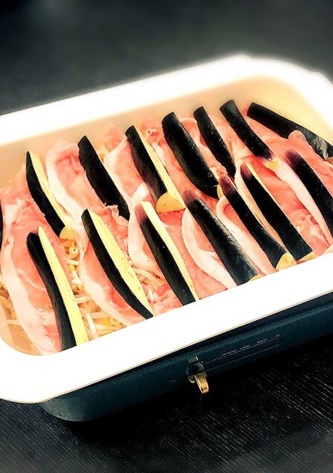 ✩もやしと茄子の豚肉蒸し✩-レシピのメイン写真