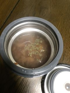 ドライトマトと玉ねぎのスープ-レシピのメイン写真