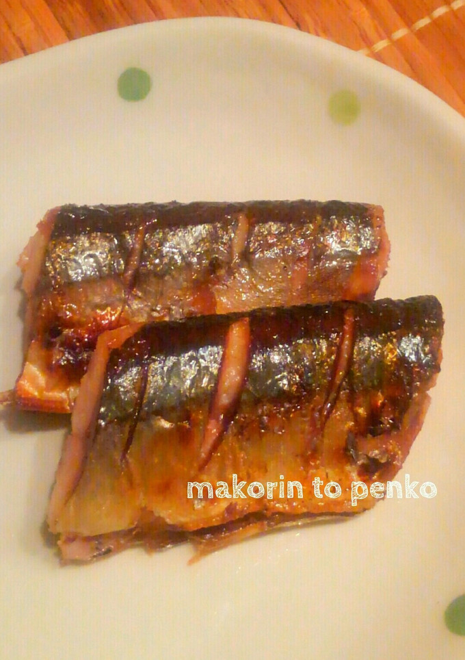 お弁当・食べやすい＊骨抜き秋刀魚の塩焼き-レシピのメイン写真