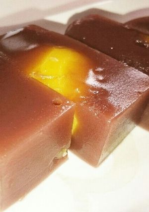 水ようかん［栗甘露煮］入り♪-レシピのメイン写真