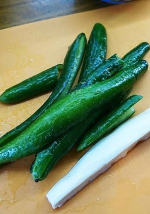 ビール+食パン+昆布茶1日絶品ぬか漬け-レシピのメイン写真