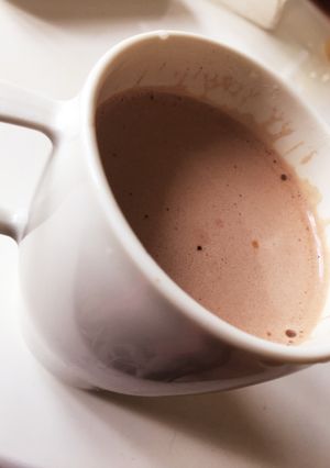 ホットミルクのココアコーヒー-レシピのメイン写真