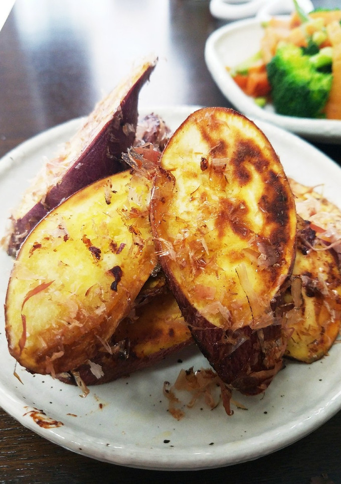 簡単！サツマイモのおかか和えバター醤油-レシピのメイン写真