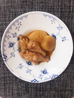 【60分】鶏手羽元と大根の煮物-レシピのメイン写真