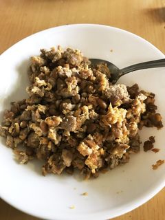 納豆入り豚そぼろ-レシピのメイン写真