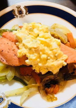 簡単！おいしい！鮭タルタルᗦ↞◃ 〜-レシピのメイン写真