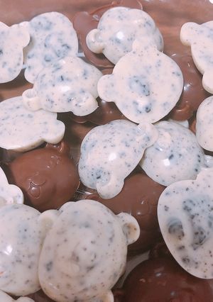 簡単！クッキー＆クリームチョコレート-レシピのメイン写真