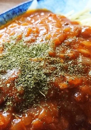 栄養満点✨ゴボウ入りミートソース-レシピのメイン写真
