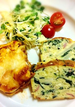 ケークサレ☆ほうれん草をおいしく食べる-レシピのメイン写真