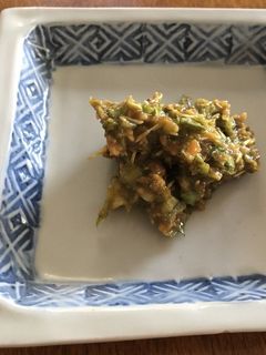 蕗味噌(ふきのとうの黄身味噌和え)-レシピのメイン写真
