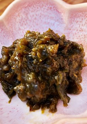 優しいまろ味！フキノトウの醤油麹煮-レシピのメイン写真