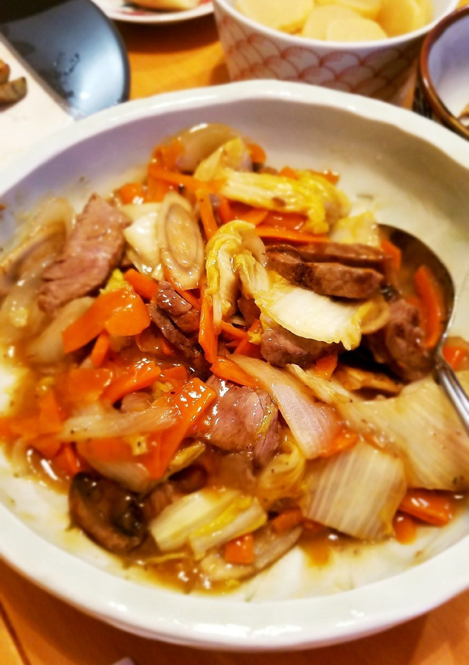 牛肉と野菜のあんかけ炒め-レシピのメイン写真