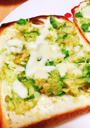 洗い物少ない！アボカドトースト♪-レシピのメイン写真