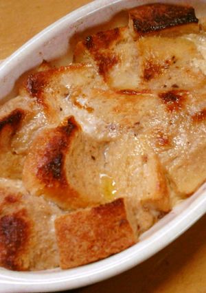 1人分　ココアフレンチトースト　簡単朝食-レシピのメイン写真