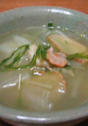 大根と干し海老の生姜スープ-レシピのメイン写真