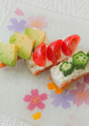 ちくわ&クリチの彩りおつまみ-レシピのメイン写真