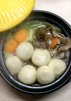 あったか1人鍋⑥　小籠包鍋-レシピのメイン写真