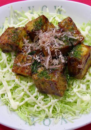 厚揚げ de まるでお好み焼き♪-レシピのメイン写真
